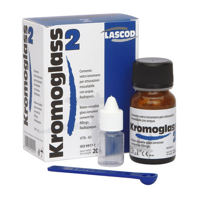 Lascod Kromoglass 2 Restoration Cement 20g