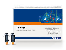 Ionolux Light Cure resin Modifed glass ionomer Filling Capsule