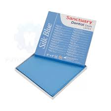Sanctuary SILK BLUE Rubber Dam Sheets 6 *6