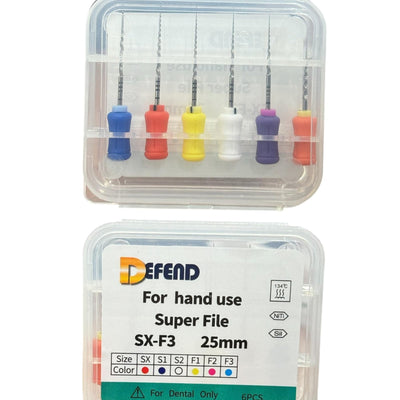 Manual Protaper files Kit
