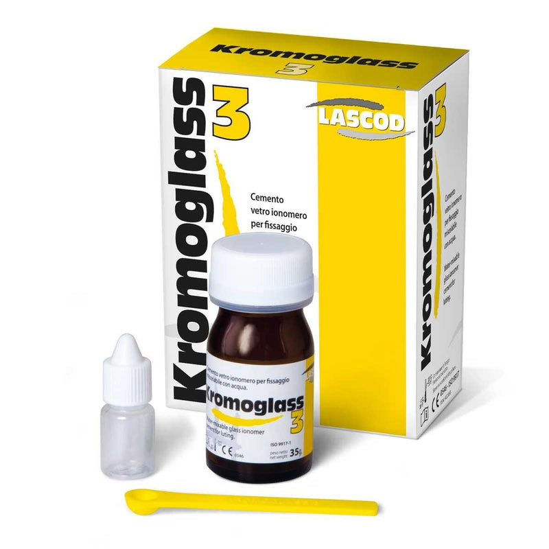 Lascod Kromoglass 3 Luting Cement (35g)