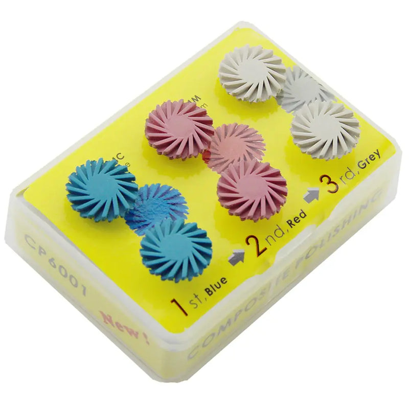 Dental Polishing Spiral Wheel (6 Pcs) - China