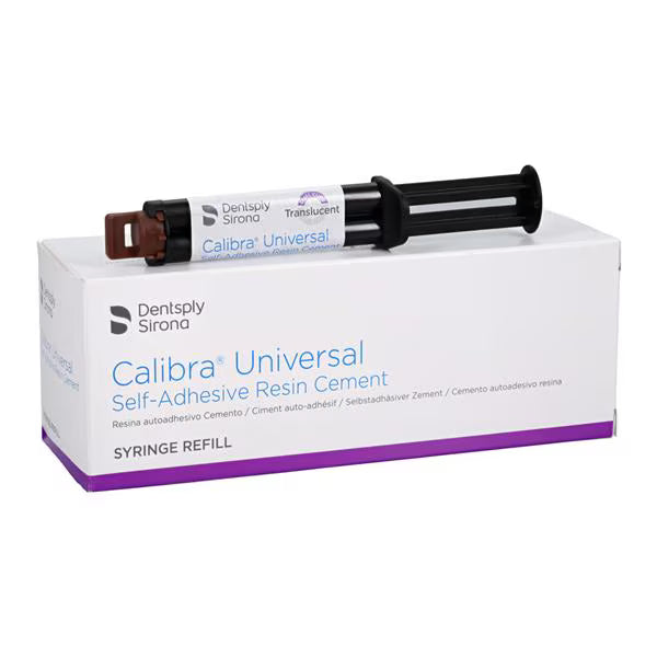 Dentsply Calibra Universal dual cure self adhesive resin cement Syringe