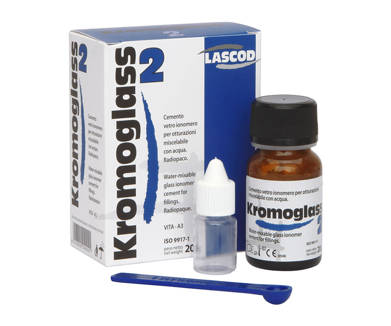Lascod Kromoglass 2 Restoration Cement 20g