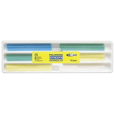 TOR VM Finishing & Polishing Strips Universal Kit (75pcs)