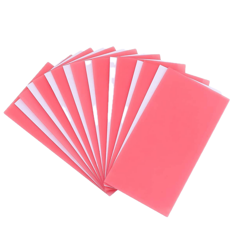 Pink wax Sheet