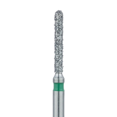GREEN Frank HIGH SPEED Diamond burs cylinder (Verti-prep)