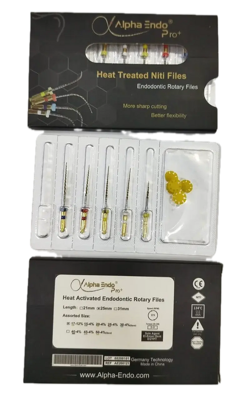 Alpha Pro Plus Extra Long Rotary Files Kit