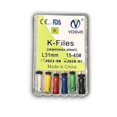 Videya K-Files Kit Extra Long 31 mm