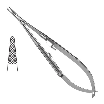 Pakistani castroviejo needle holder