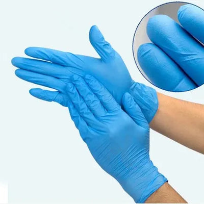 Blue Gloves Nitrile Powder Free