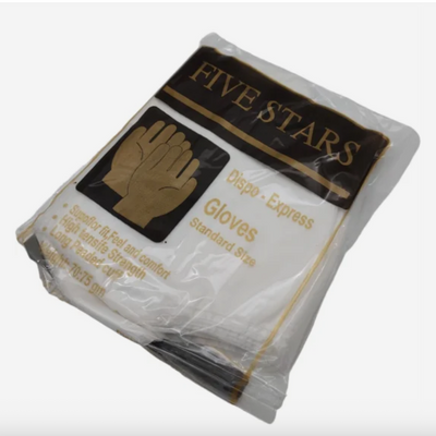 Heavy Plastic Over Gloves Pack