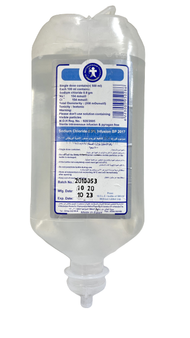 Saline solution