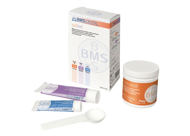 BMS Silikit TRIAL KIT Condensation silicone Impression Material Kit