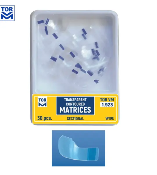 Transparent Sectional Contoured Matrices TOR VM No 1.923