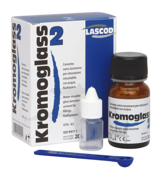 Lascod Kromoglass 2 Restoration Cement 20g