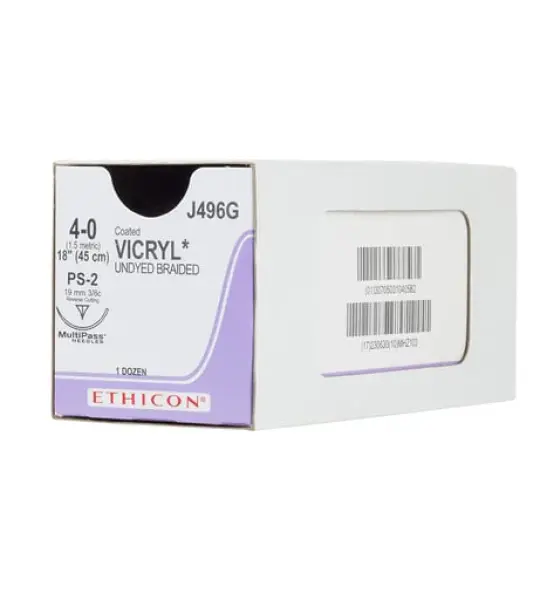 China Absorbable Vicryl Sutures 4-0