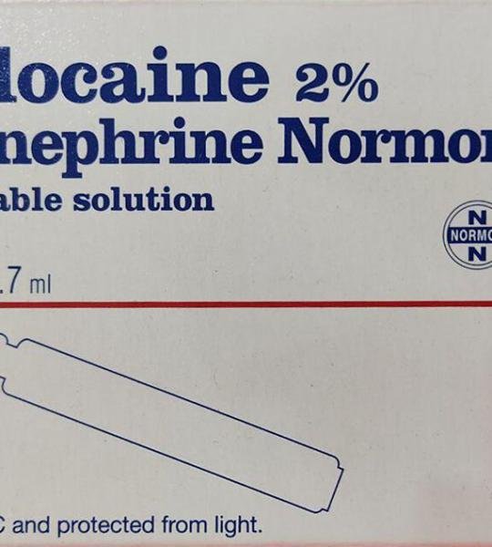 Normon Lidocaine 2% Anesthesia