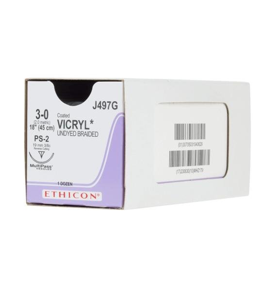 China Absorbable Vicryl Sutures 3-0