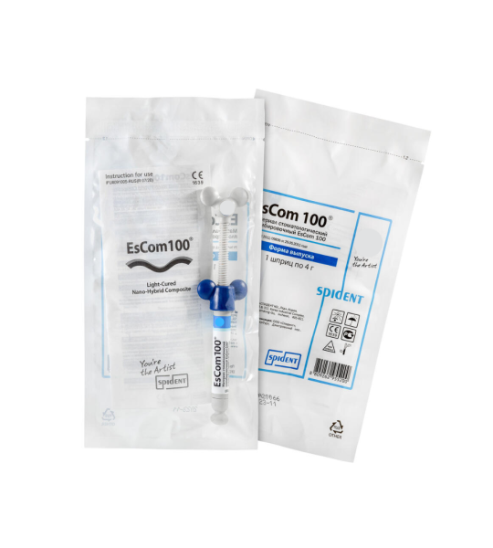 Spident EsCom100 Nanohybrid Composite 4G